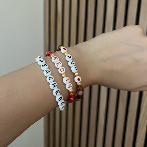 Taylor Swift Jewelry - TAYLOR SWIFT | “Red TV” Album Inspired Bracelet Set